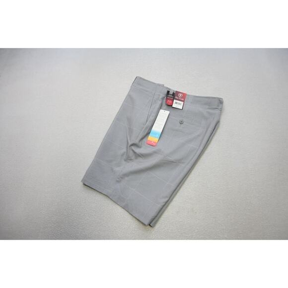 Pro Tour Golf Shorts CoolPlay Plaid Wicking Athletic Performance Mens Sz 36 NEW - Picture 1 of 6